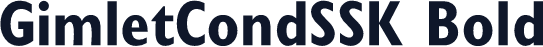 GimletCondSSK Bold