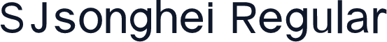 SJsonghei Regular