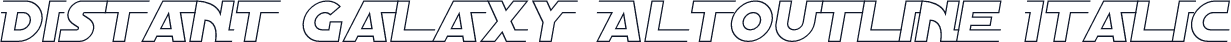 Distant Galaxy AltOutline Italic