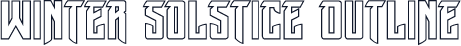 Winter Solstice Outline
