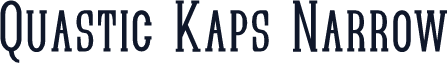Quastic Kaps Narrow