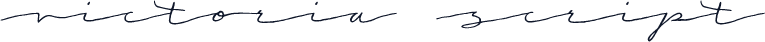 Victoria Script