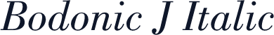 Bodonic J Italic