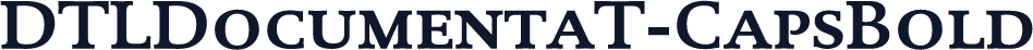 DTLDocumentaT-CapsBold