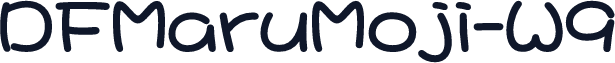 DFMaruMoji-W9