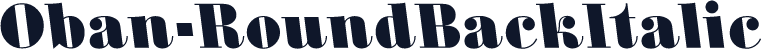 Oban-RoundBackItalic