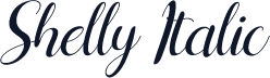 Shelly Italic