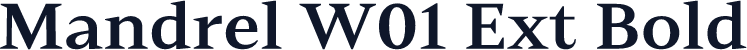 Mandrel W01 Ext Bold