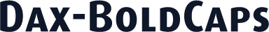 Dax-BoldCaps