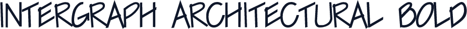 Intergraph Architectural Bold