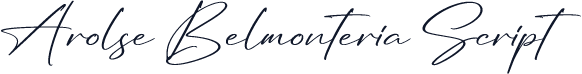 Arolse Belmonteria Script