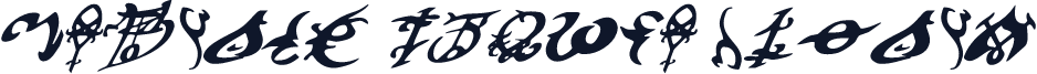 Devil's Tongue Italic