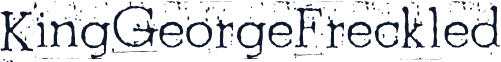 KingGeorgeFreckled