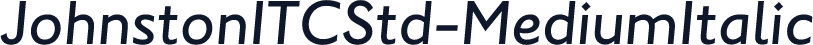 JohnstonITCStd-MediumItalic