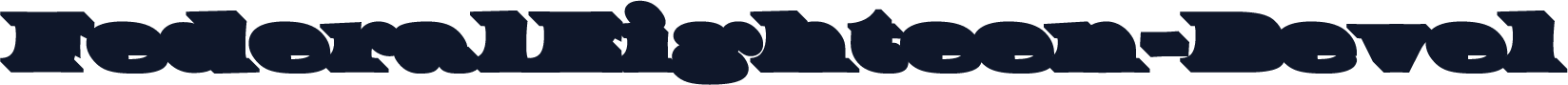 FederalEighteen-Bevel
