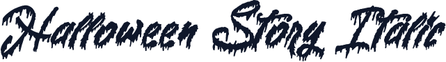 Halloween Story Italic