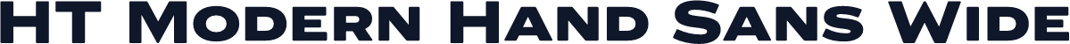 HT Modern Hand Sans Wide