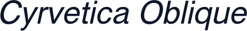 Cyrvetica Oblique