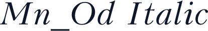 Mn_Od Italic