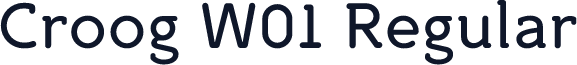 Croog W01 Regular