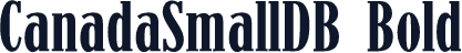 CanadaSmallDB Bold