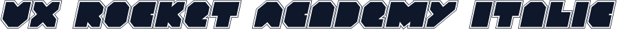 VX Rocket Academy Italic