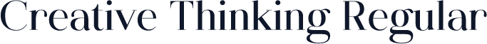 Creative Thinking Regular