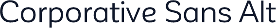 Corporative Sans Alt