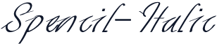 Spencil-Italic