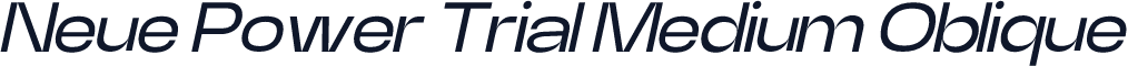 Neue Power Trial Medium Oblique