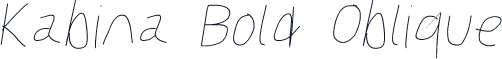 Kabina Bold Oblique