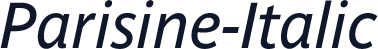 Parisine-Italic