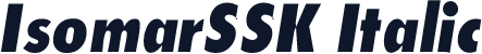 IsomarSSK Italic