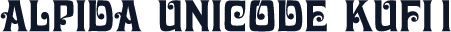 Alpida Unicode Kufi1