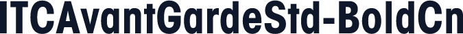 ITCAvantGardeStd-BoldCn