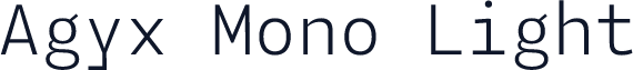Agyx Mono Light