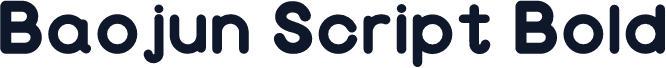 Baojun Script Bold