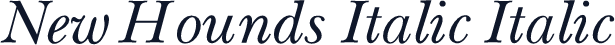 New Hounds Italic Italic