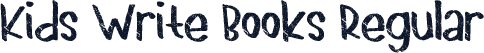 Kids Write Books Regular