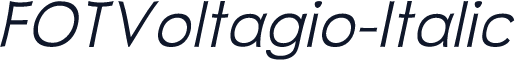 FOTVoltagio-Italic