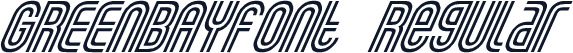 GREENBAYfont Regular