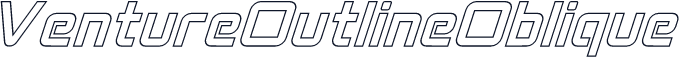 VentureOutlineOblique