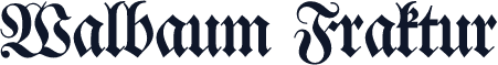 Walbaum Fraktur