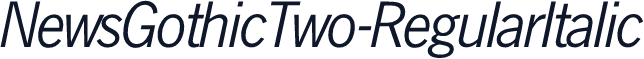 NewsGothicTwo-RegularItalic