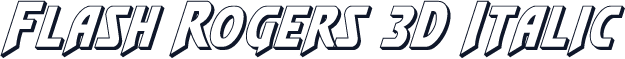 Flash Rogers 3D Italic