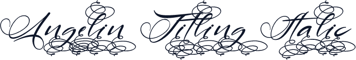 Angelin Titling Italic