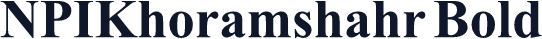 NPIKhoramshahr Bold