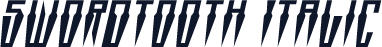 Swordtooth Italic