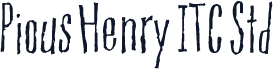 Pious Henry ITC Std