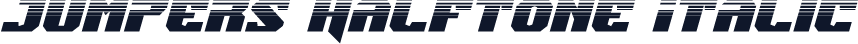 Jumpers Halftone Italic